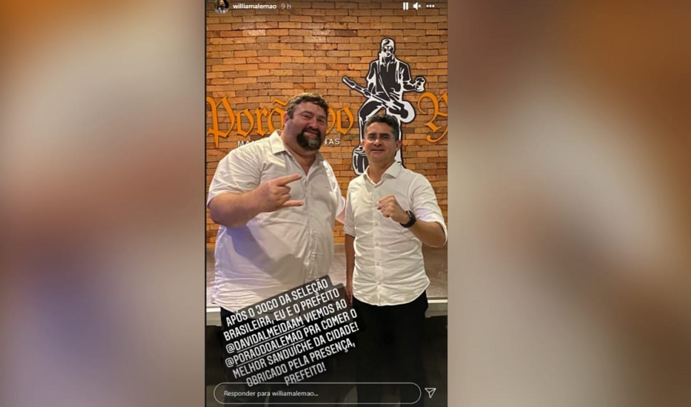 William Alemão denuncia política do 'toma lá dá cá' de David Almeida: 'não suporto'