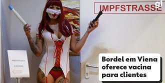 Bordel oferece entrada gratuita e vacina contra covid para clientes