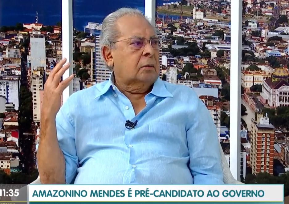Aos 82 anos, Amazonino mira Governo do Amazonas: ‘estou preparado’