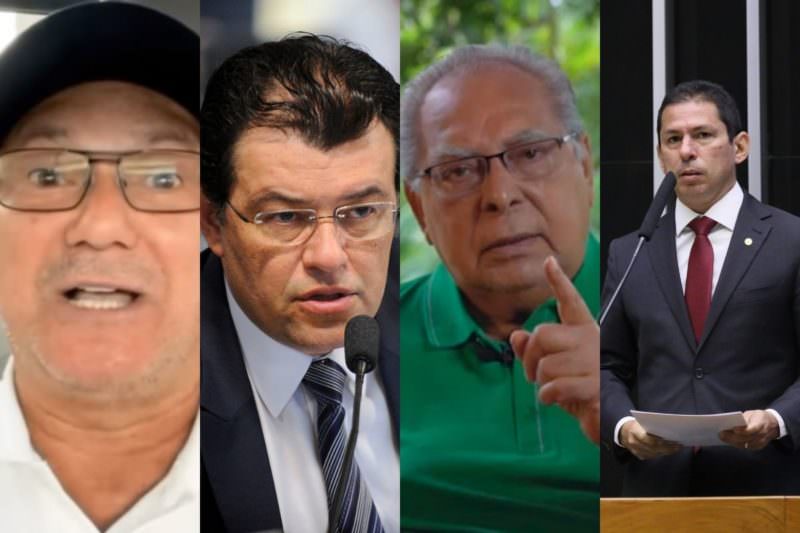 Menezes elogia Braga e Amazonino, mas chama Marcelo Ramos de ‘lixo’