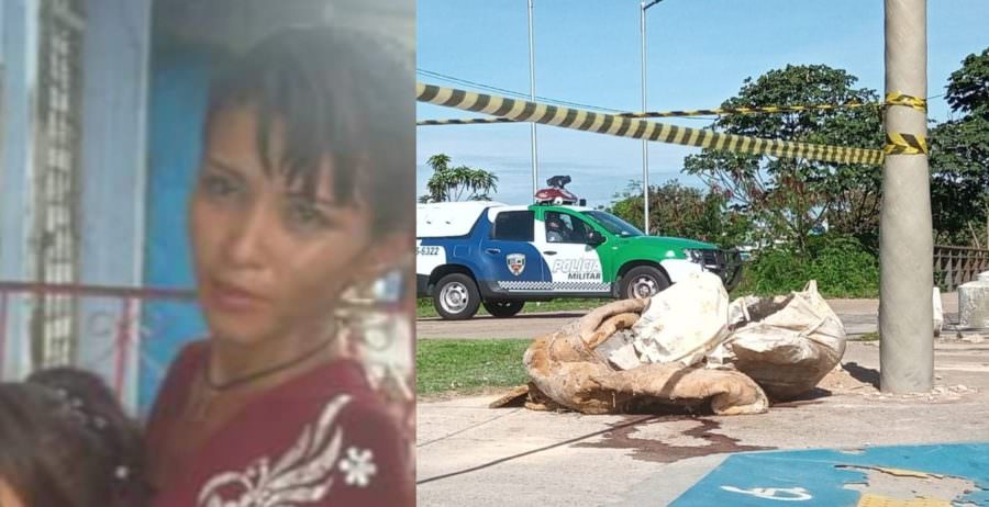 Mães levam crianças à escola e dão de cara com mulher esquartejada na Avenida Brasil