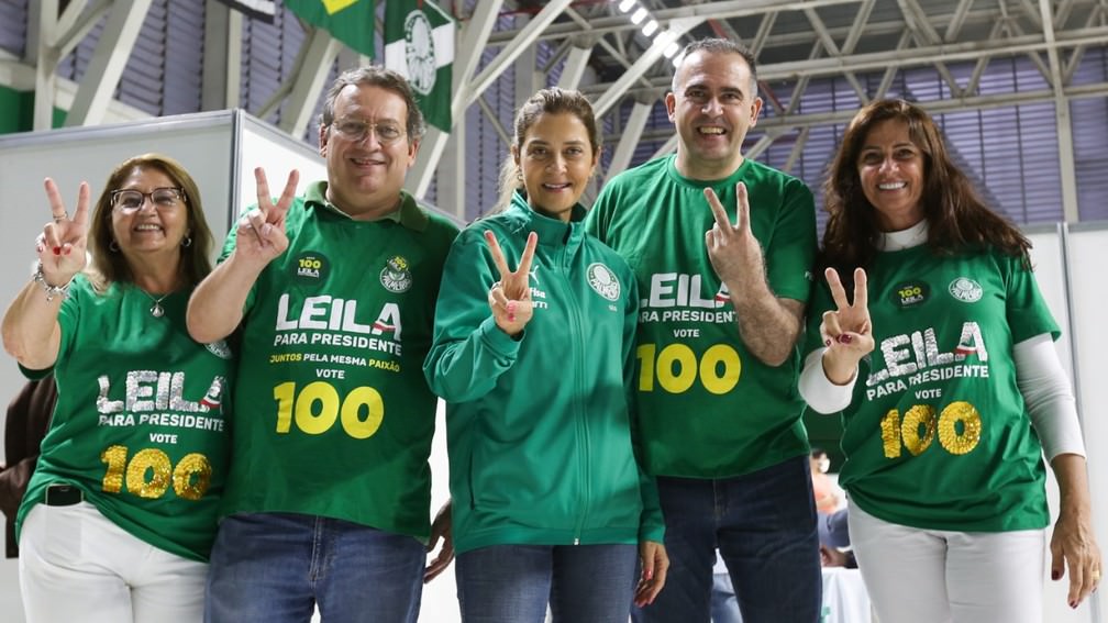 Leila Pereira é a primeira mulher a presidir o Palmeiras: ‘uma honra enorme’