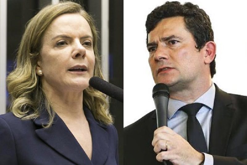 Moro responde fala de Gleisi Hoffmann, que o culpou por problemas na Petrobras