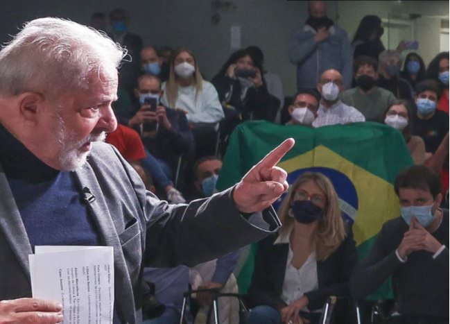Lula diz não se preocupar com Moro em 2022: 'ele que precisa ficar preocupado'
