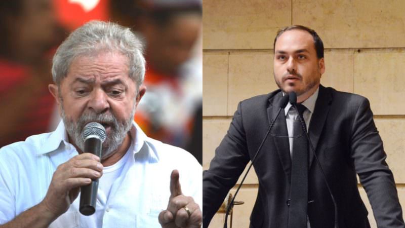 Instagram oculta postagens de Carlos Bolsonaro sobre Lula: 'ex-presidiário'
