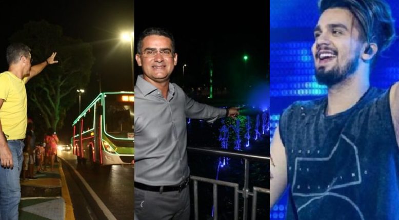 De ônibus iluminado a show de Luan Santana: as futilidades da gestão David Almeida