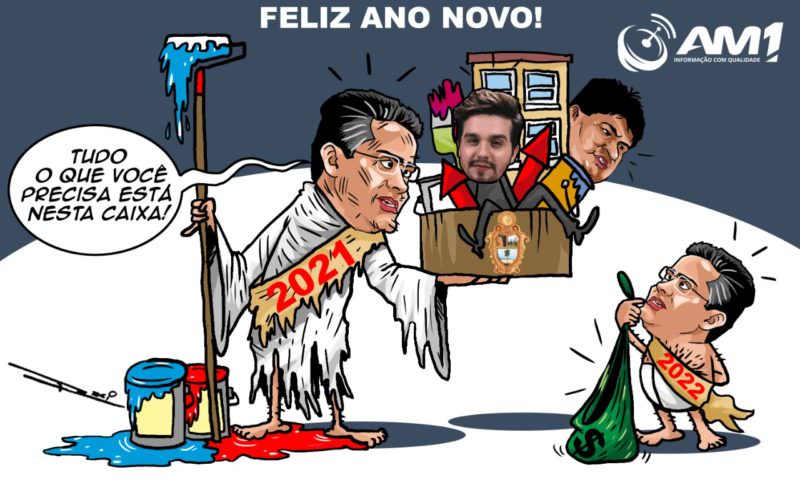 David encerra 2021 com escândalos e gastos exagerados em seu 1º ano de gestão