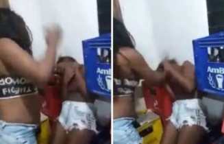 Vídeo: mulher esmurra melhor amiga após descobrir traição com marido