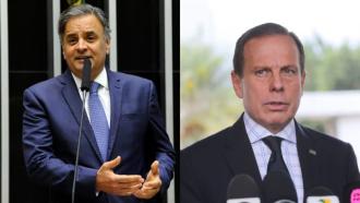 Aécio afirma que campanha de Doria nas prévias do PSDB era 'enredo montado'
