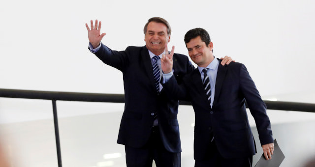 'Não aguenta 10 segundos de debate', dispara Bolsonaro sobre Moro