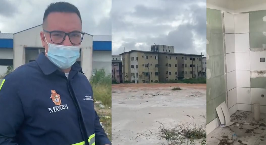 Guedes denuncia obra de creche inacabada: 'dinheiro público jogado na lata do lixo'