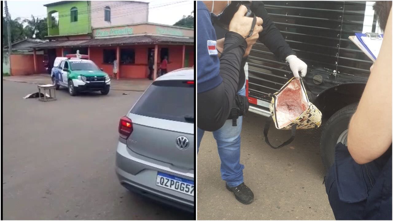 Vídeo: cabeça humana é encontrada dentro de sacola no meio da rua em Iranduba
