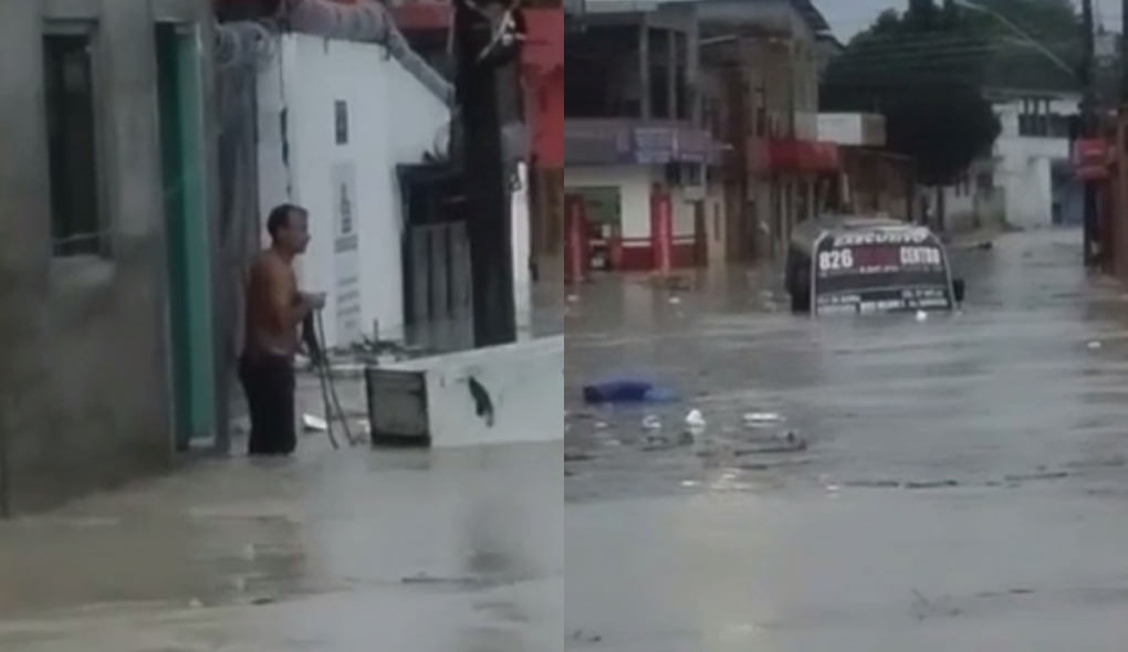 Vídeos: chuvas causam rotina de mortes,  prejuízos e protestos em Manaus