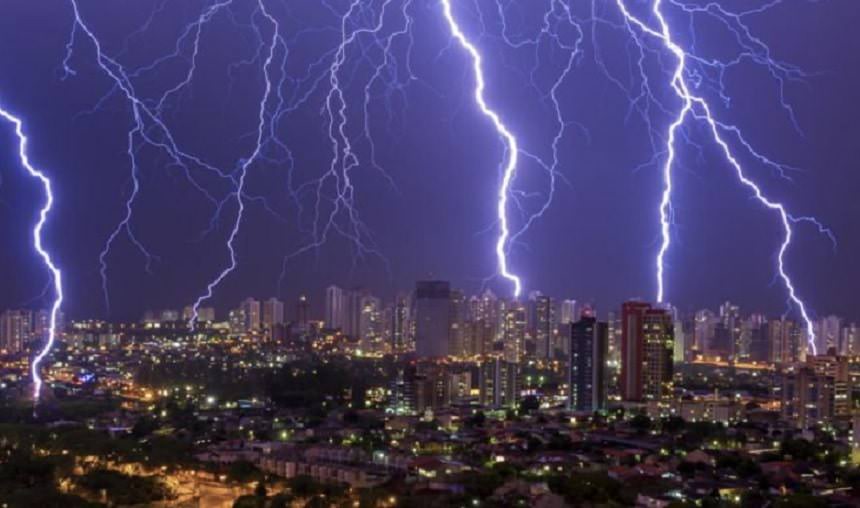 Incidência de raios deve subir de 77,8 para 100 milhões no país