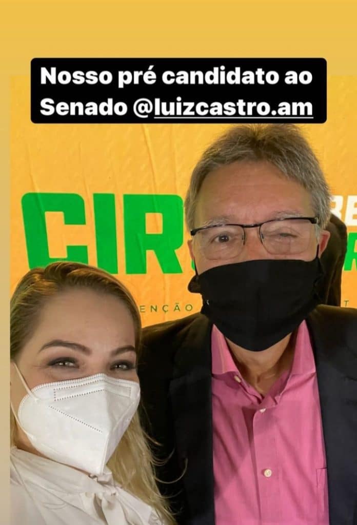 Carol Braz e Luiz Castro