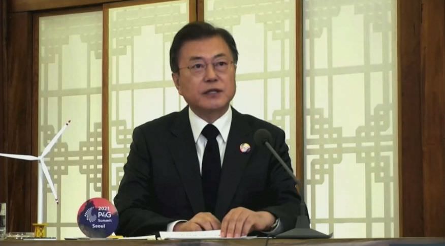 Presidente da Coreia do Sul apela por paz com Coreia do Norte