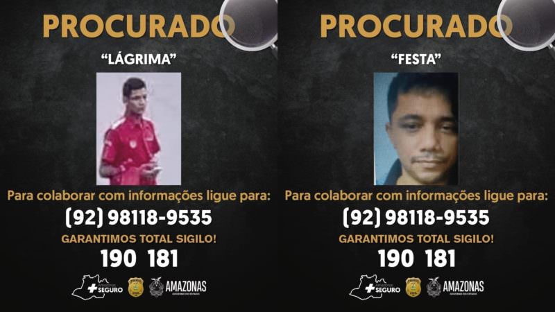 Polícia pede ajuda para localizar comparsas de neta que matou sargento da PM em Manaus