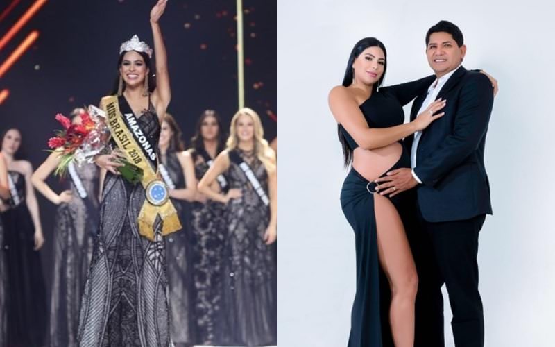Grávida de 8 meses, Miss Brasil Mayra Dias testa positivo para covid em Parintins