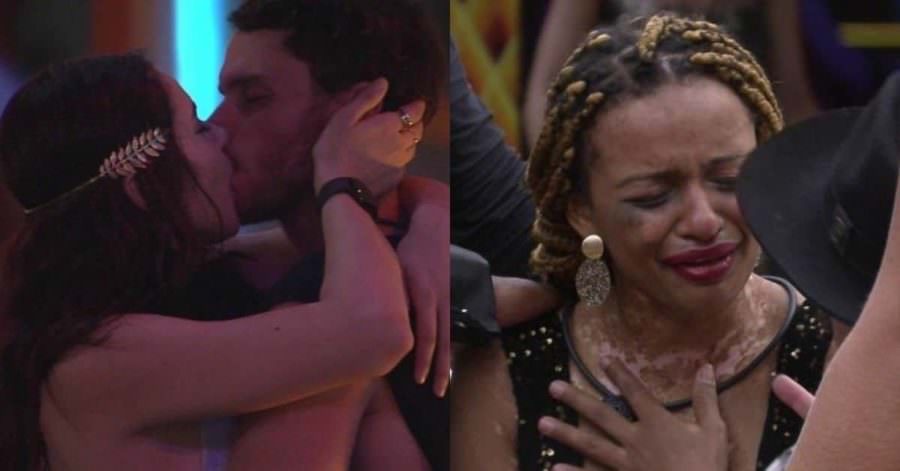 Natália ameaça desistir do BBB 22 após beijo entre Lucas e Eslo: ‘ninguém gosta de mim’