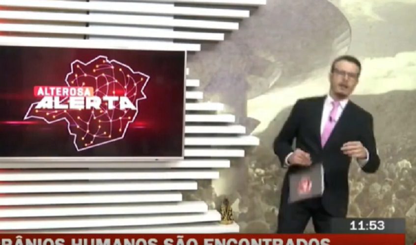 Vídeo: repórter do SBT tem mal súbito e desmaia ao vivo durante jornal