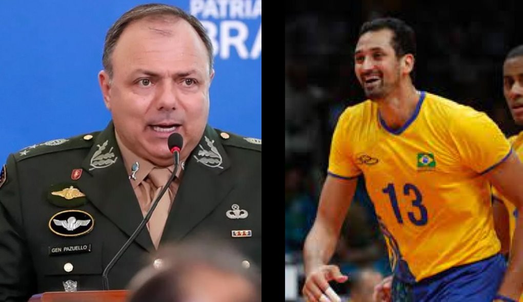 Jogador Maurício Souza vai participar de evento liderado por Pazuello