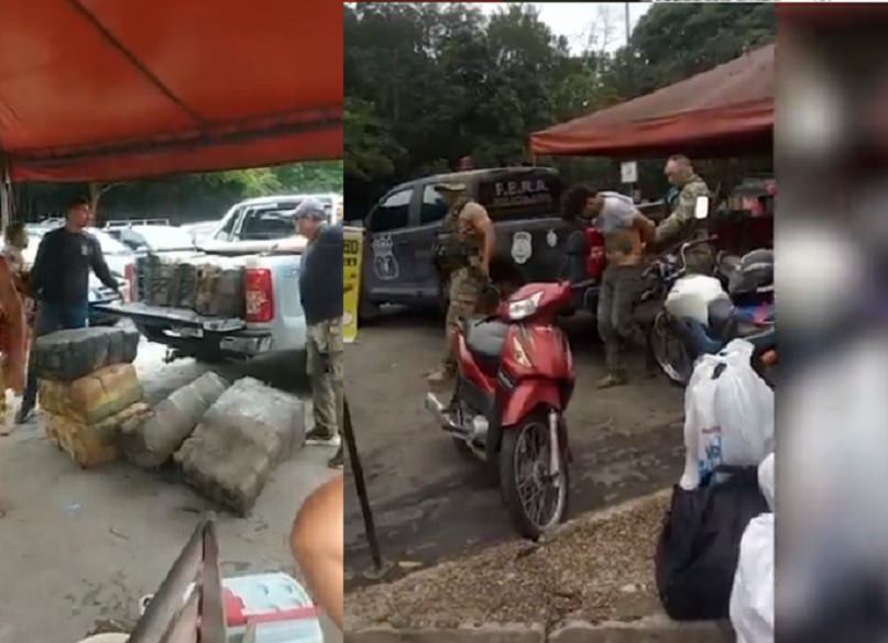 Vídeo: polícia prende homem com 2 toneladas de drogas