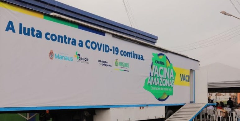 Carreta da Vacina estaciona nesta quinta e sexta em Novo Airão