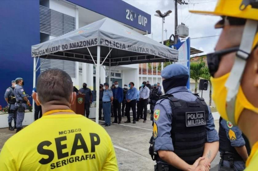 Detentos da UPP terminam reforma de delegacia em Manaus