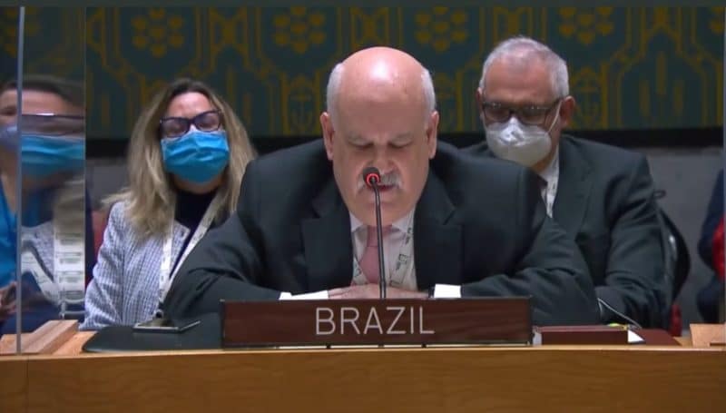 Embaixador brasileiro na ONU pede cessar-fogo ‘antes que seja tarde demais’