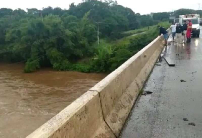 Vídeo: caminhão com 65 cabeças de gado cai em rio de Goiânia e desaparece