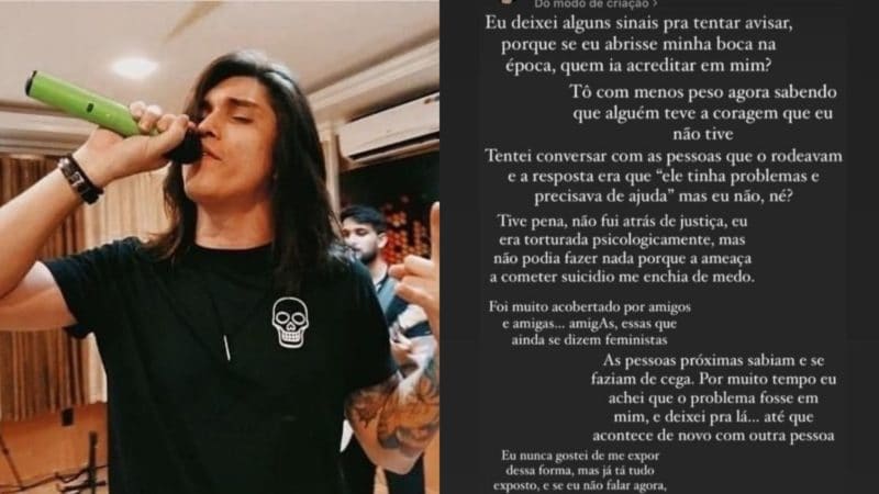 Ex-namoradas denunciam músico de Manaus por agressão e ameaças de morte
