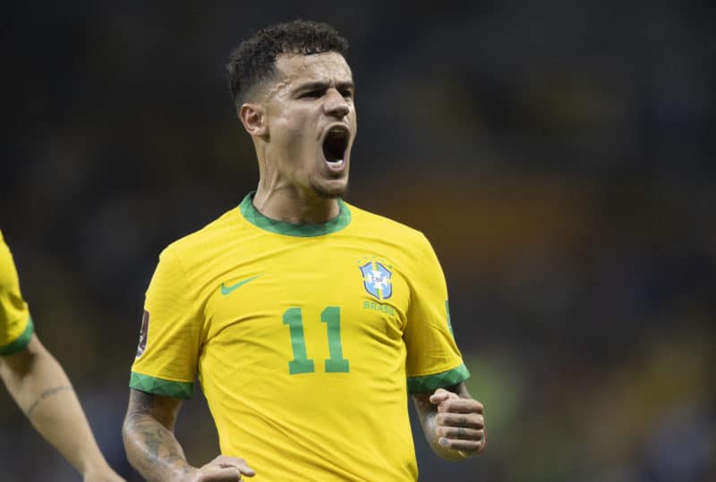 Coutinho celebra gol pelo Brasil e manda recado para críticos: ‘sei quem sou e onde posso chegar’