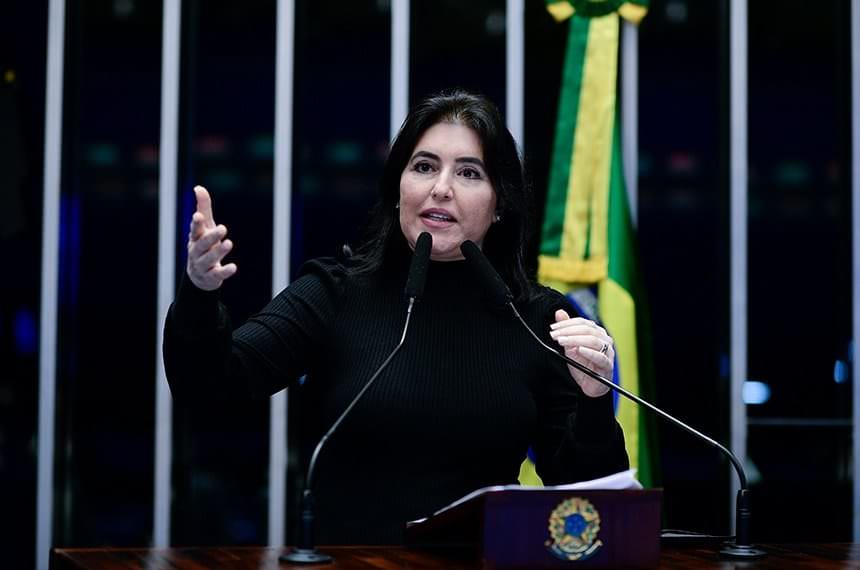 Simone Tebet já fala como candidata: ‘vamos falar menos de Lula e Bolsonaro e falar mais do Brasil’