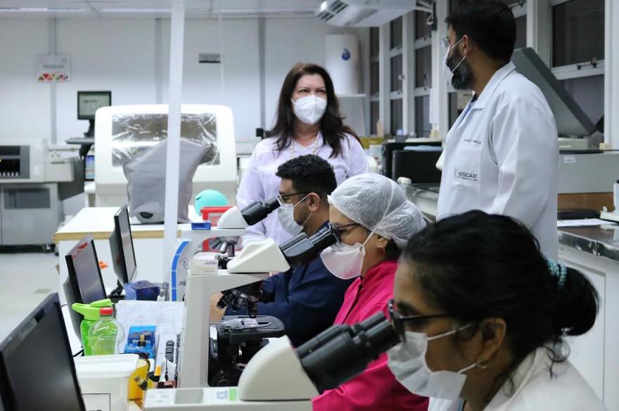 Laboratório de análises do Hemoam passará atender pacientes internados por 24h