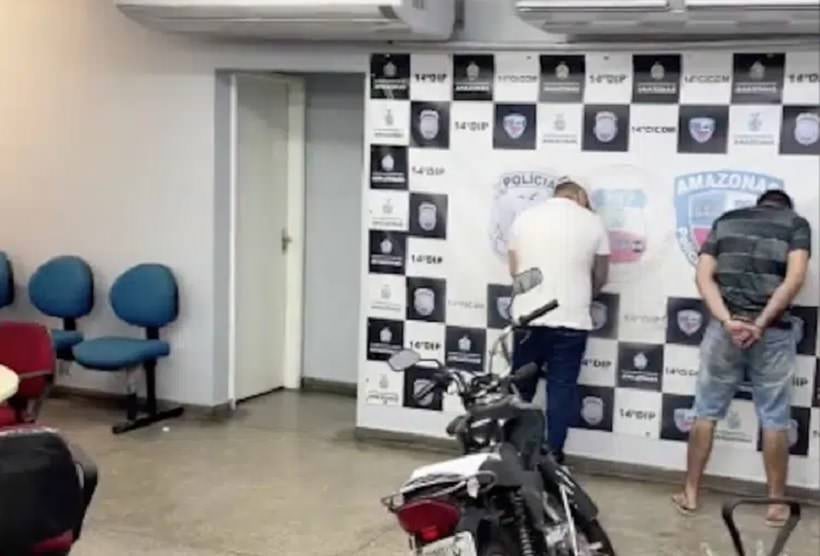 ‘Laguna’ e 'Vitinho' são presos após morte de homem durante foguetório