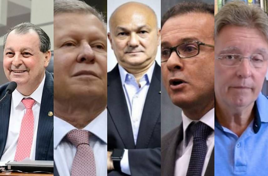 Cinco homens e uma vaga: 'máquinas' a todo vapor para eleger um senador do AM
