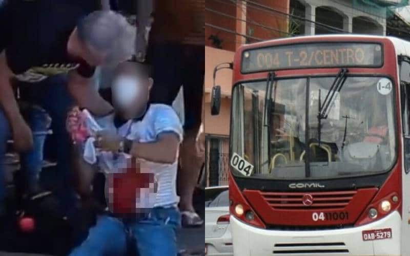 Motorista que matou passageiro em Manaus diz que faca é para descascar frutas e se proteger dos assaltos