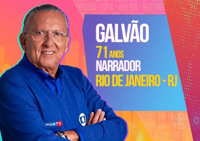 Galvão Bueno anuncia saída da Globo: 'não mais'