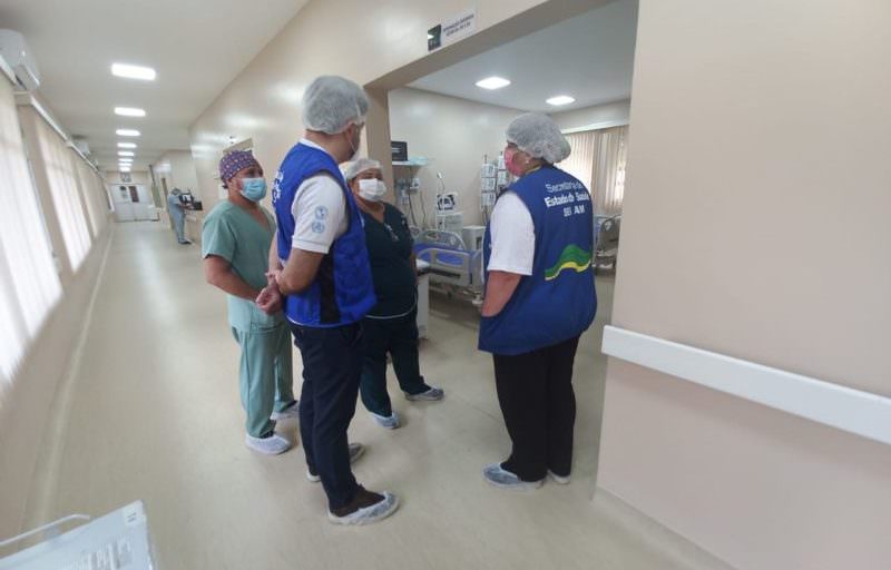 SES e Opas fazem visita técnica às instalações de saúde em Parintins