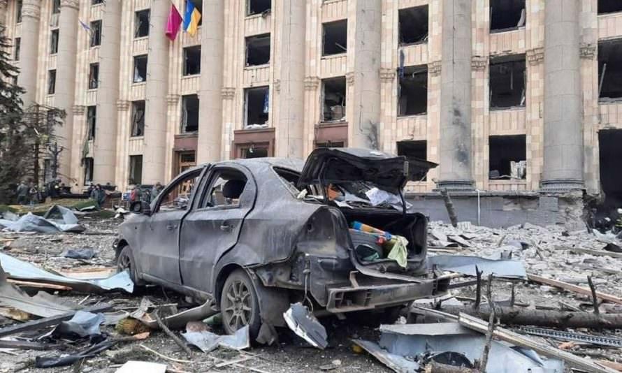 Após novo ataque, Ucrânia denúncia crime de guerra em Kharkiv
