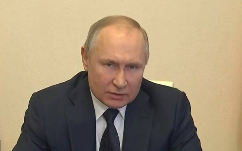 presidente da rússia Vladmir Putin