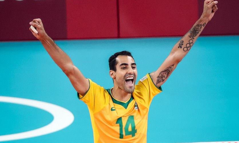 Queridinho da torcida, Douglas Souza, anuncia aposentadoria da seleção de vôlei