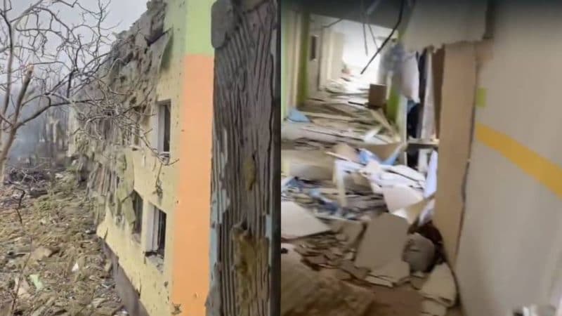Vídeo: russos bombardeiam maternidade na Ucrânia e ferem mulheres em trabalho de parto