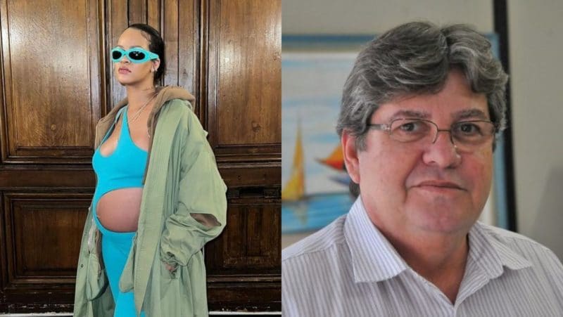Governador da Paraíba convida Rihanna para dar à luz no Estado: 'vem aí mais um cacto'