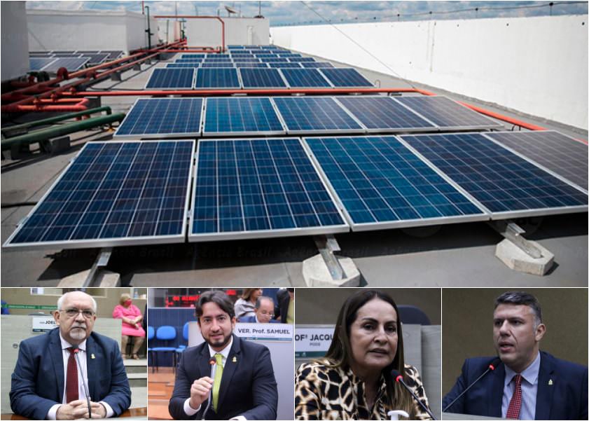 Aprovado por unanimidade, vereadores não querem falar sobre PL bilionário de painéis solares