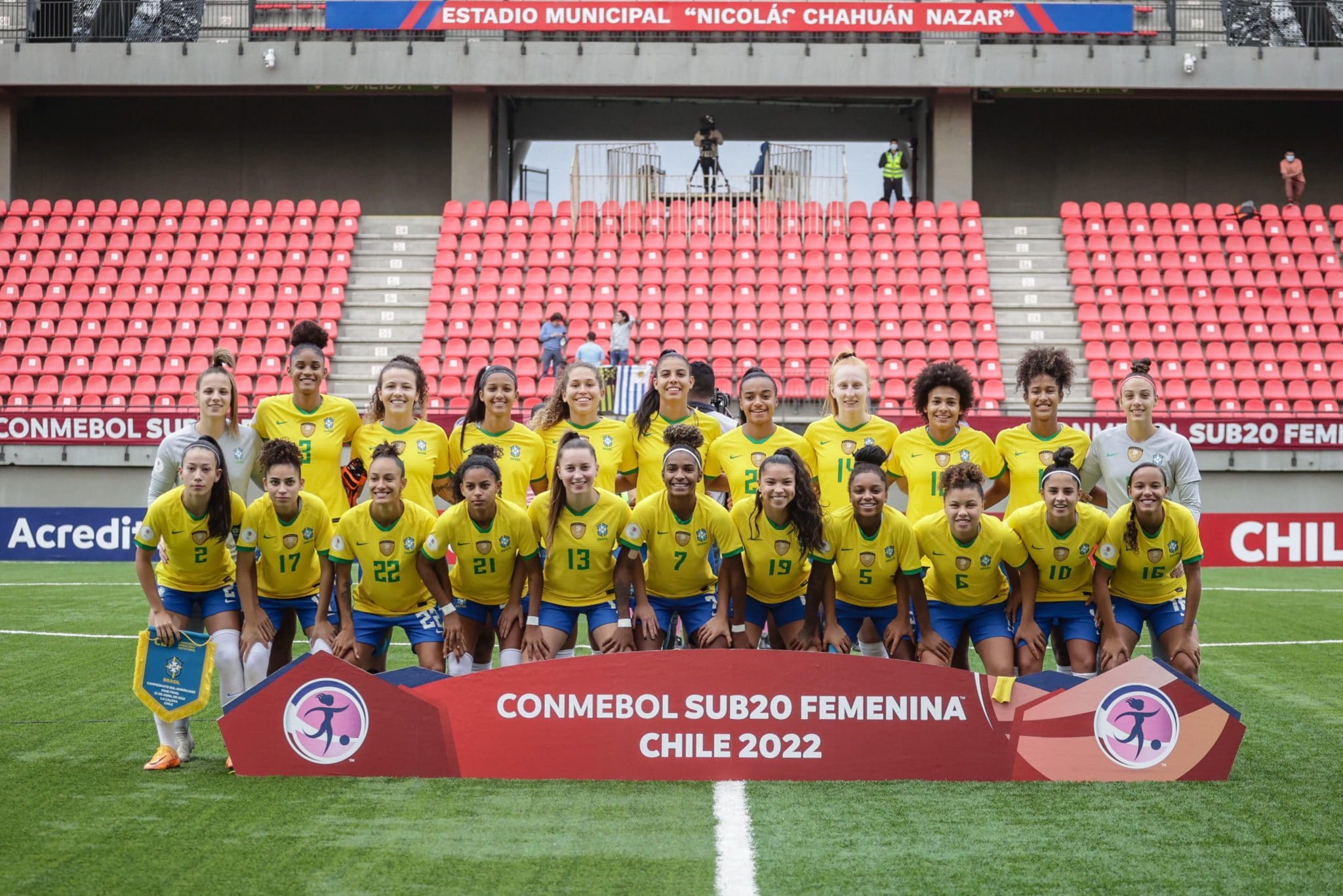 Após derrota da Venezuela, Brasil garante título do Sul-Americano Feminino Sub-20