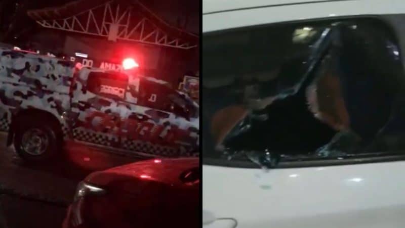 Vídeo: briga entre motorista de app e passageiro termina em tiroteio em Manaus