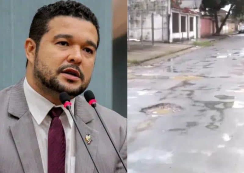 Fransuá propõe PL ‘Semana do Brincar’ enquanto Manaus sofre com buracos, sem esgoto e sem transporte