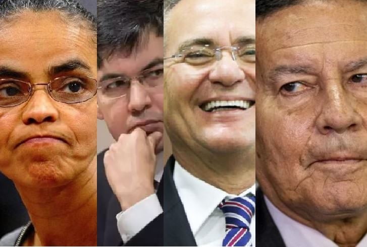 Randolfe, Marina e Renan atacam Mourão por ironizar crimes da ditadura militar: ‘troglodita’