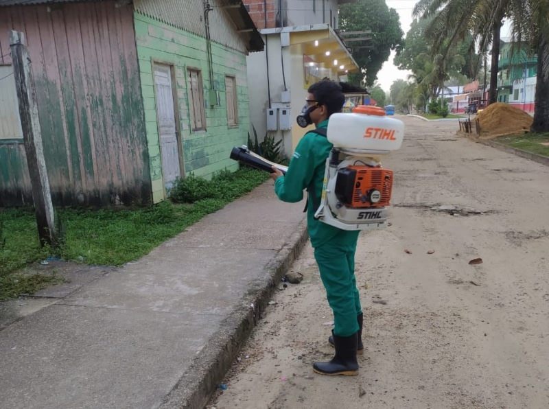Saúde monitora controle da dengue em Japurá